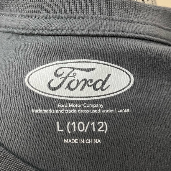 Women’s Ford Bronco T- Shirt Gray Green Short Sleeve Retro Graphic Tee 10/12 L - Picture 4 of 7